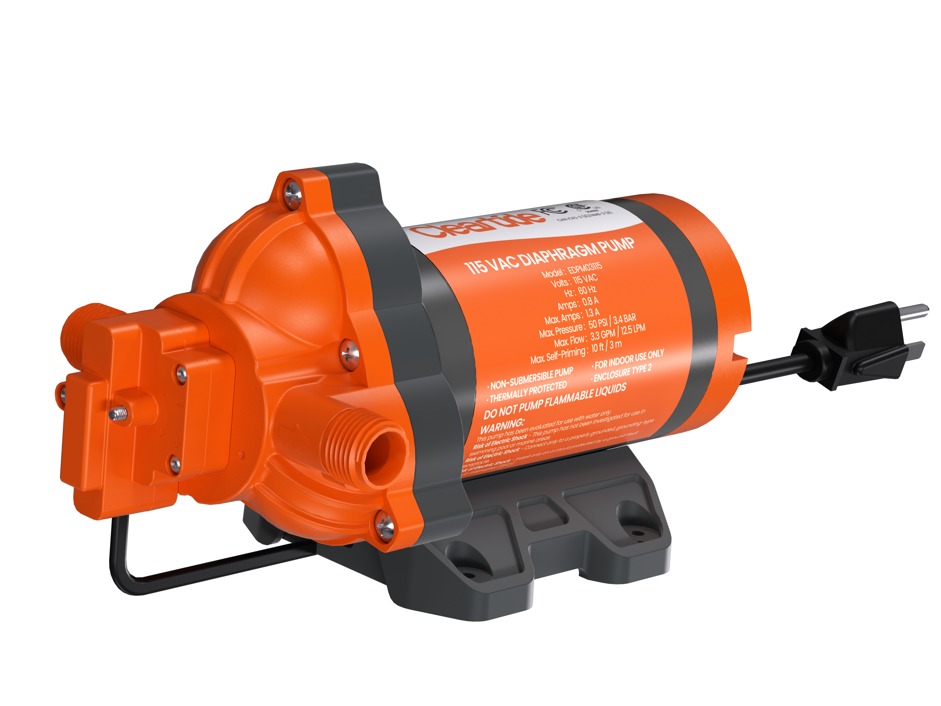 12V DC/115V AC Diaphragm Pump